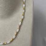 Gold Detaylı Sedefli Kolye