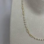 İnci Zincir Kolye - Görsel 2